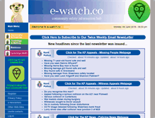 Tablet Screenshot of e-watch.co